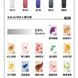 哩亞 ILIA5代 煙彈